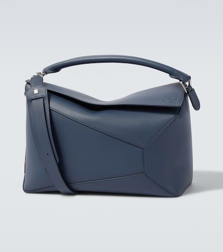 Puzzle Edge Large leather shoulder bag - Loewe - Modalova