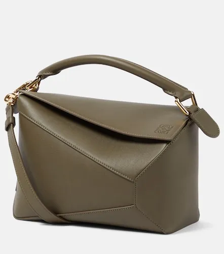 Puzzle Edge Small leather tote bag - Loewe - Modalova