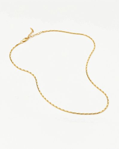Lucy Williams Horizon Link Chain Necklace | 18ct Gold Vermeil - Missoma - Modalova
