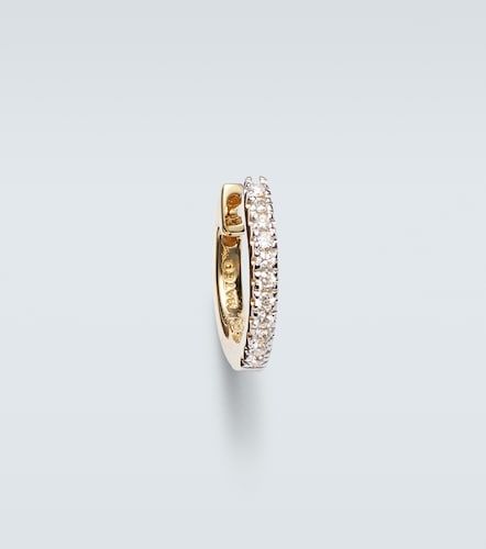 Kt single hoop earring with diamonds - Mateo - Modalova
