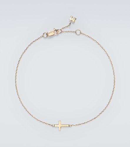 Mateo Mini Cross 14kt gold bracelet - Mateo - Modalova