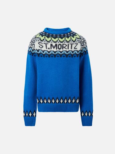 Alpaca Sweater Douglas With Fair-Isle And St. Moritz Jacquard Knitwear - Mc2 Saint Barth - Modalova