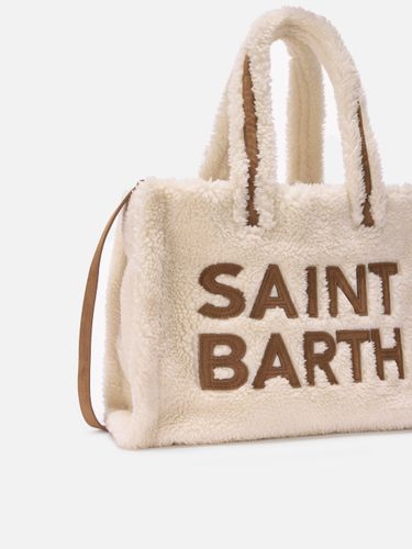 Colette Teddy Handbag Sherpa With Maxi Logo Bag - Unisex - Mc2 Saint Barth - Modalova