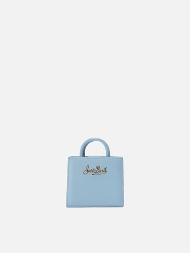 Structured Shop Micro Bag Light Smooth Leather With Metal Tag - Unisex - Mc2 Saint Barth - Modalova