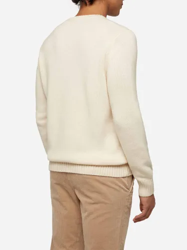 Sweater Bombardino Light With Engadina Skiers Jacquard - Men - Mc2 Saint Barth - Modalova