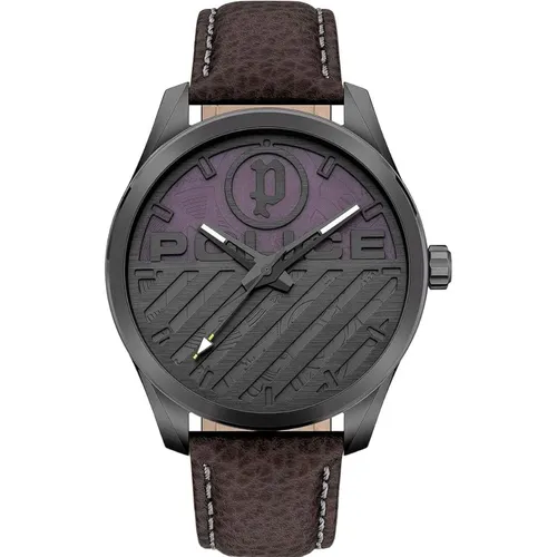 Men's Bracelet Watch Grille Pewja2121402 - Police - Modalova