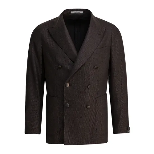 Men's Clothing Jacket Brown Aw25 - Tagliatore - Modalova