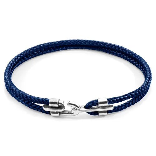 Canterbury Silver and Rope Bracelet - ANCHOR & CREW - Modalova