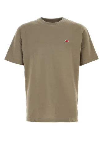 Sage cotton t-shirt - NEW BALANCE - Modalova