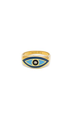 Evil Eye Ring in . Size 9. Also in 10, 11 - Nialaya - Modalova