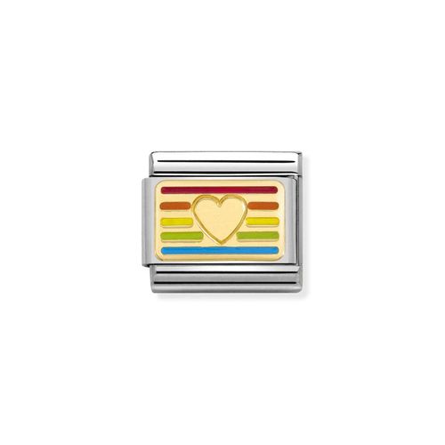 Composable Classic PLATES Steel Enamel Jewellery - Nomination - Modalova