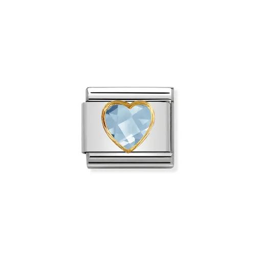 Composable Classic HEART FACETED CZ In Jewellery - Nomination - Modalova