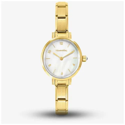 Classic Time Paris Gold PVD Plated Jewellery - Nomination - Modalova