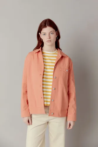 ORINO Organic Cotton Jacket - Orange, SIZE 1 / UK 8 / EUR 36 - KOMODO - Modalova