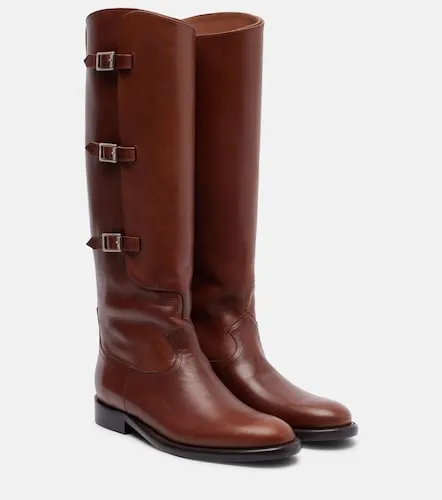 Montana leather knee-high boots - Paris Texas - Modalova