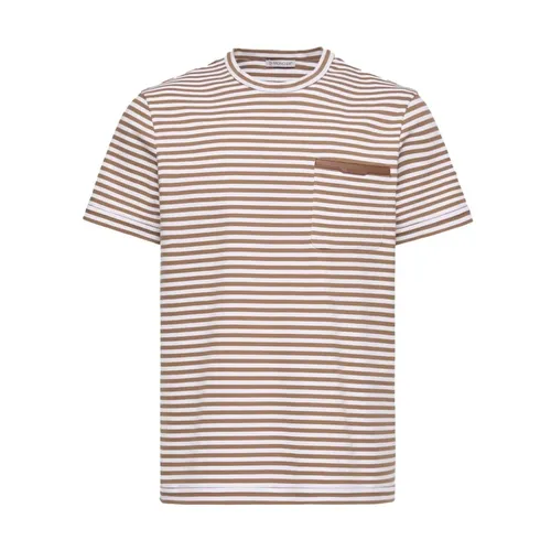 Pocket Stripe T-Shirt - Moncler - Modalova