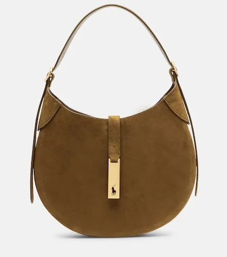 Polo ID Small suede shoulder bag - Polo Ralph Lauren - Modalova