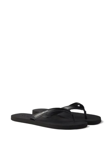 Prada Leather Thong Sandals - Prada - Modalova
