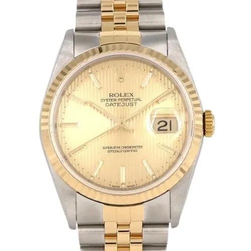 Pre-owned Datejust 16233 Stainless Steel x Yellow Gold Automatic - Rolex Vintage - Modalova