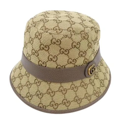 Pre-owned GG Canvas Fedora Hat - Gucci Vintage - Modalova