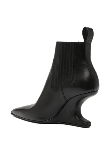Boots Outer: Leather - Women - Rick Owens - Modalova