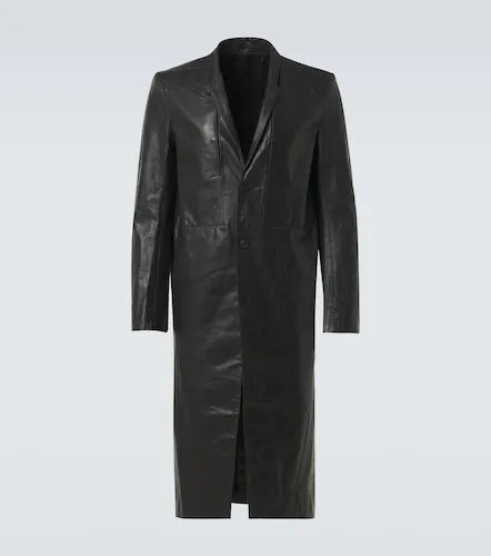 Rick Owens Leather coat - Rick Owens - Modalova
