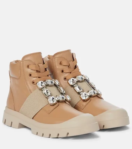 Viv Desert leather ankle boots - Roger Vivier - Modalova