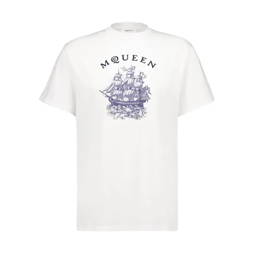 Sailor Tattoo T-shirt - Alexander McQueen - Modalova