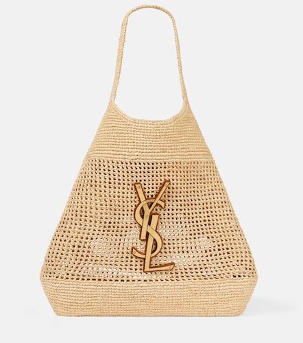 Icare Maxi raffia tote bag - Saint Laurent - Modalova