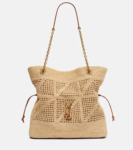 Jamie Cassandre raffia tote bag - Saint Laurent - Modalova
