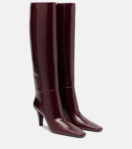 Jill 75 leather knee-high boots - Saint Laurent - Modalova