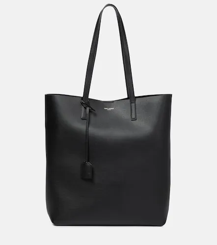 Shopping N/S leather tote bag - Saint Laurent - Modalova