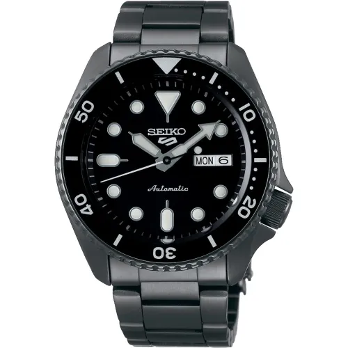 Sports SRPD65K1 Stainless Steel Automatic Men's Watch - Size One Size - Seiko - Modalova