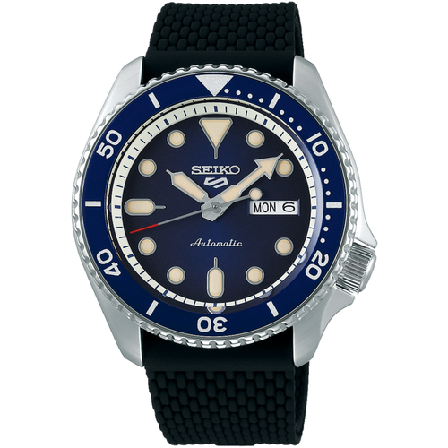 Sports SRPD71K2 Blue Dial Automatic Men's Watch - Size One Size - Seiko - Modalova