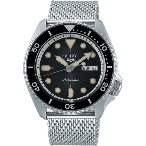 Sports SRPD73K1 Automatic 42mm Dial Mesh Men's Watch - Seiko - Modalova