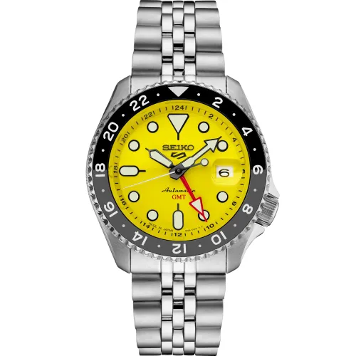 Sports SSK017K1 Yellow Dial Automatic Men's Watch - Size One Size - Seiko - Modalova