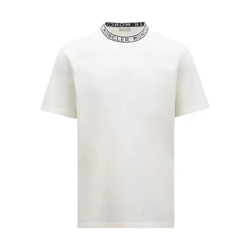 Short Sleeve Logo T-Shirt - Moncler - Modalova