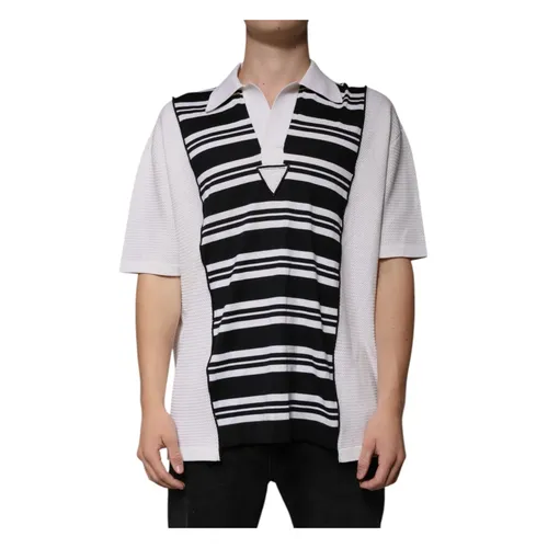 Short Sleeve Polo T-shirt - Dolce & Gabbana - Modalova