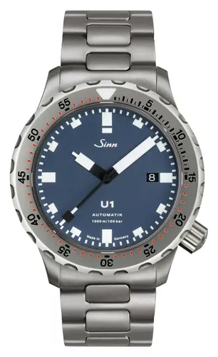 BRACELET U1 B TEGIMENT Bracelet Dial Watch - Sinn - Modalova
