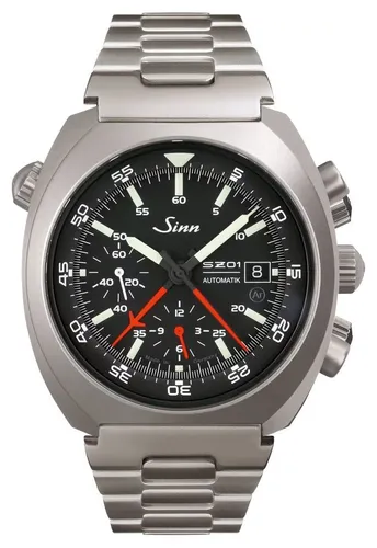 BRACELET 140 St Space Chronograph (44mm) Matte Watch - Sinn - Modalova