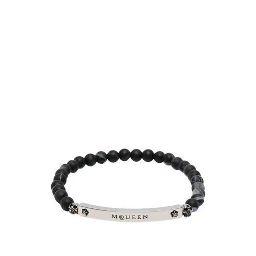 Skull & Beads Bracelet - Alexander McQueen - Modalova