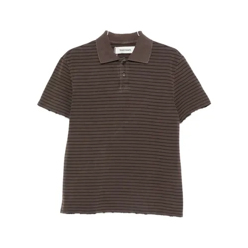 Striped Polo Shirt - Tonywack - Modalova