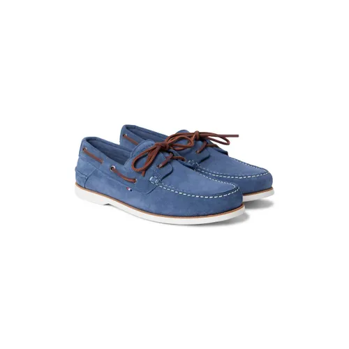 Suede Boat Shoes - Tommy Hilfiger - Modalova