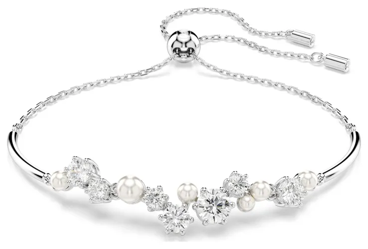 Constella Bangle White Crystals and Jewellery - Swarovski - Modalova