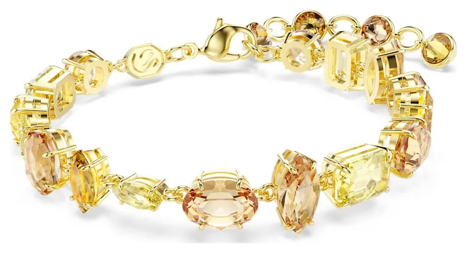 Gema Bracelet, Mixed Cuts, , Gold- Jewellery - Swarovski - Modalova