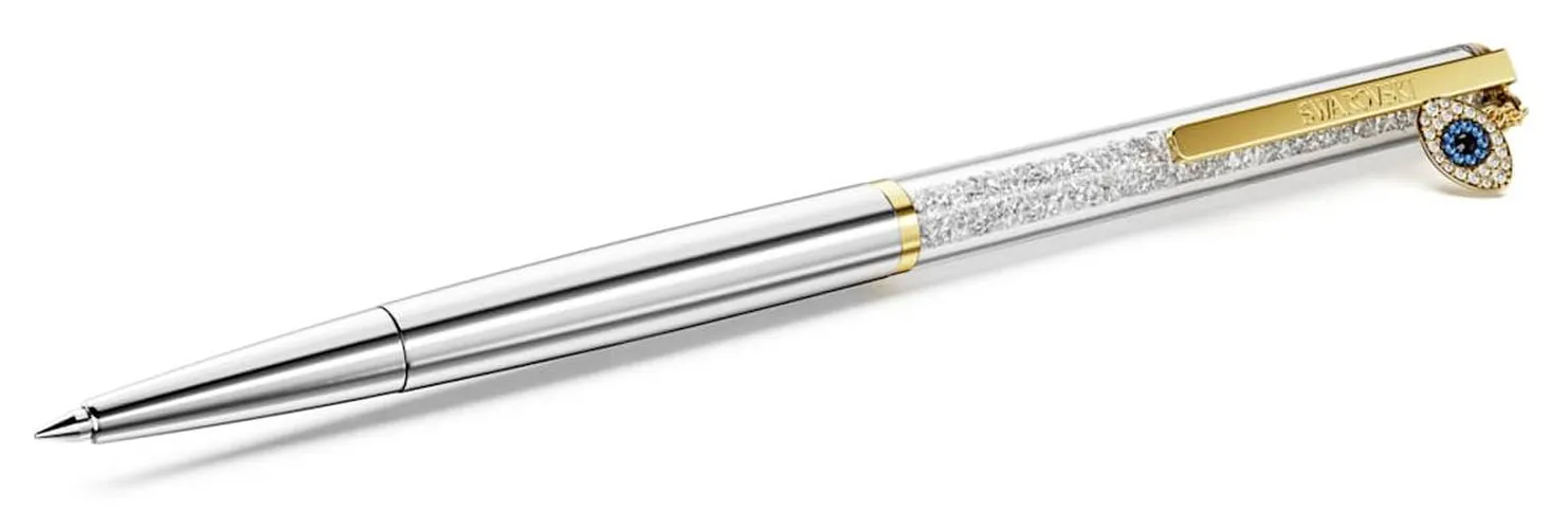 Crystalline Silk Ballpoint Pen Evil Eye, Jewellery - Swarovski - Modalova