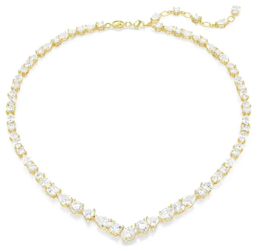 Mesmera Necklace Mixed Cuts, , Gold- Jewellery - Swarovski - Modalova