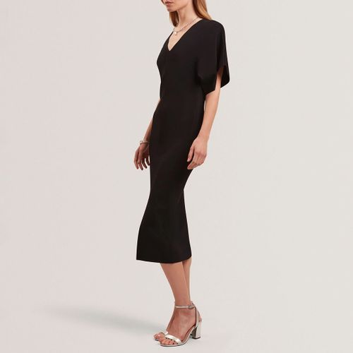 Rebexxa V-Neck Knitted Midi Dress - Size 8 - Ted Baker - Modalova
