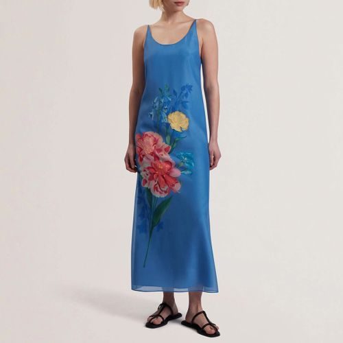 Fayda Organza Scoop Neck Midi Dress - Size 8 - Ted Baker - Modalova