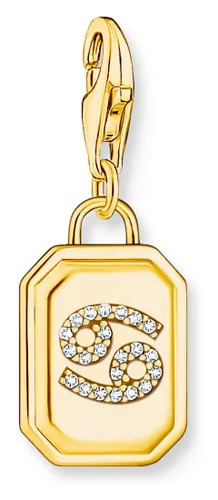 Gold-Plated Charm Pendant Zodiac Jewellery - Thomas Sabo - Modalova